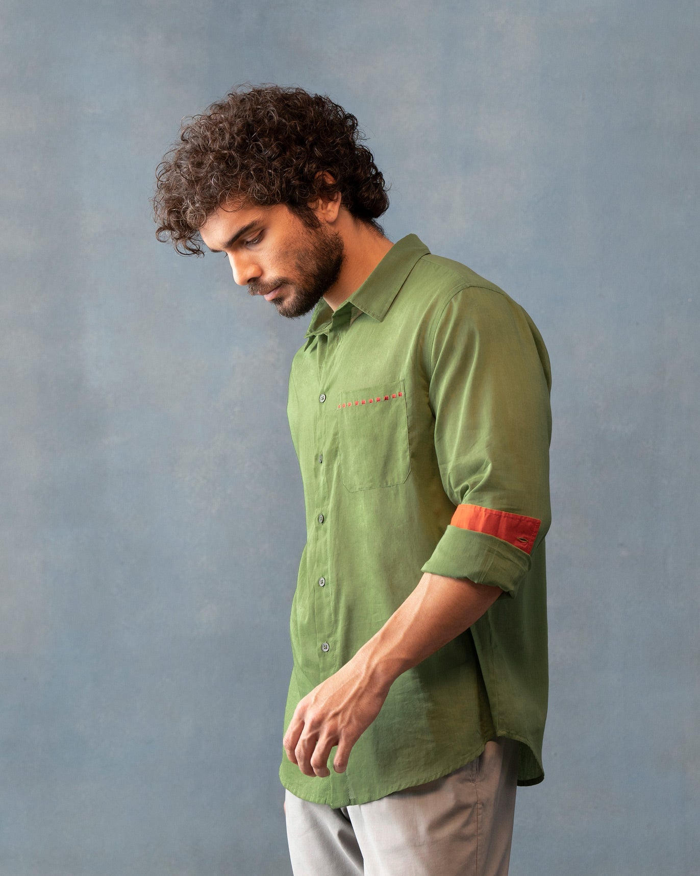 Zenith Shirt- Moss Green