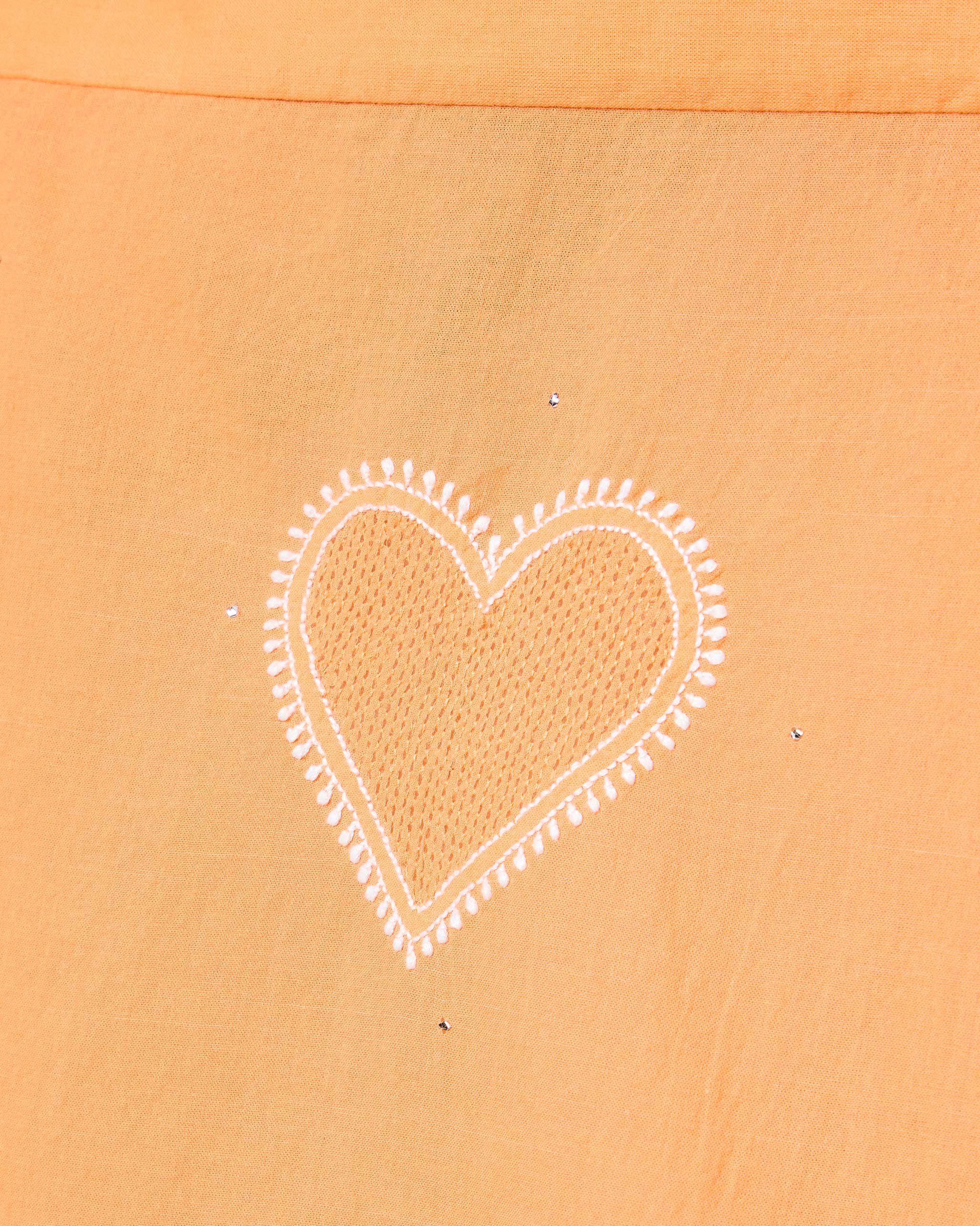 The Lazy Sunday Tunic Set - Orange