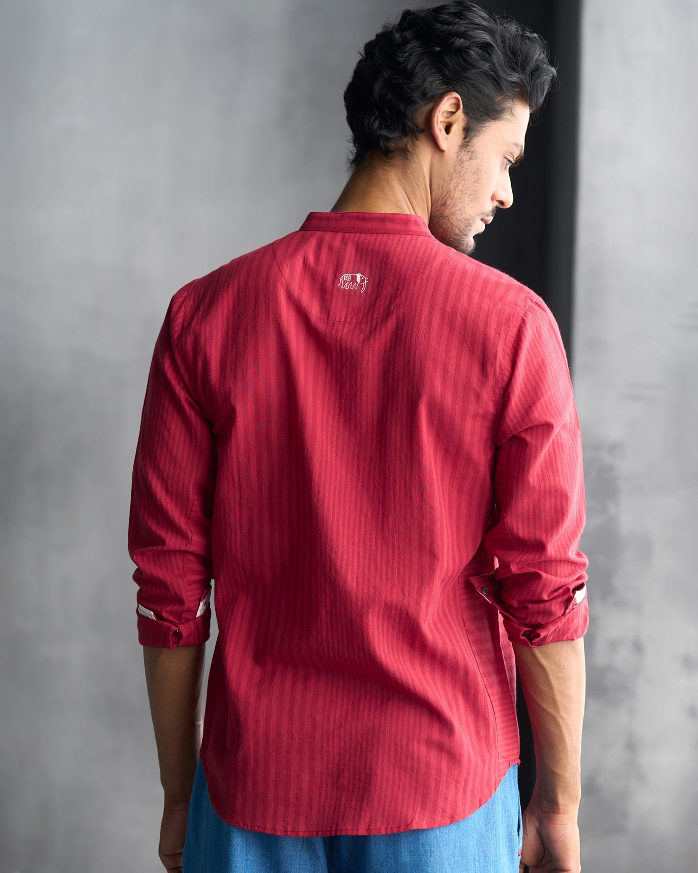 Side Panel Shirt - Red