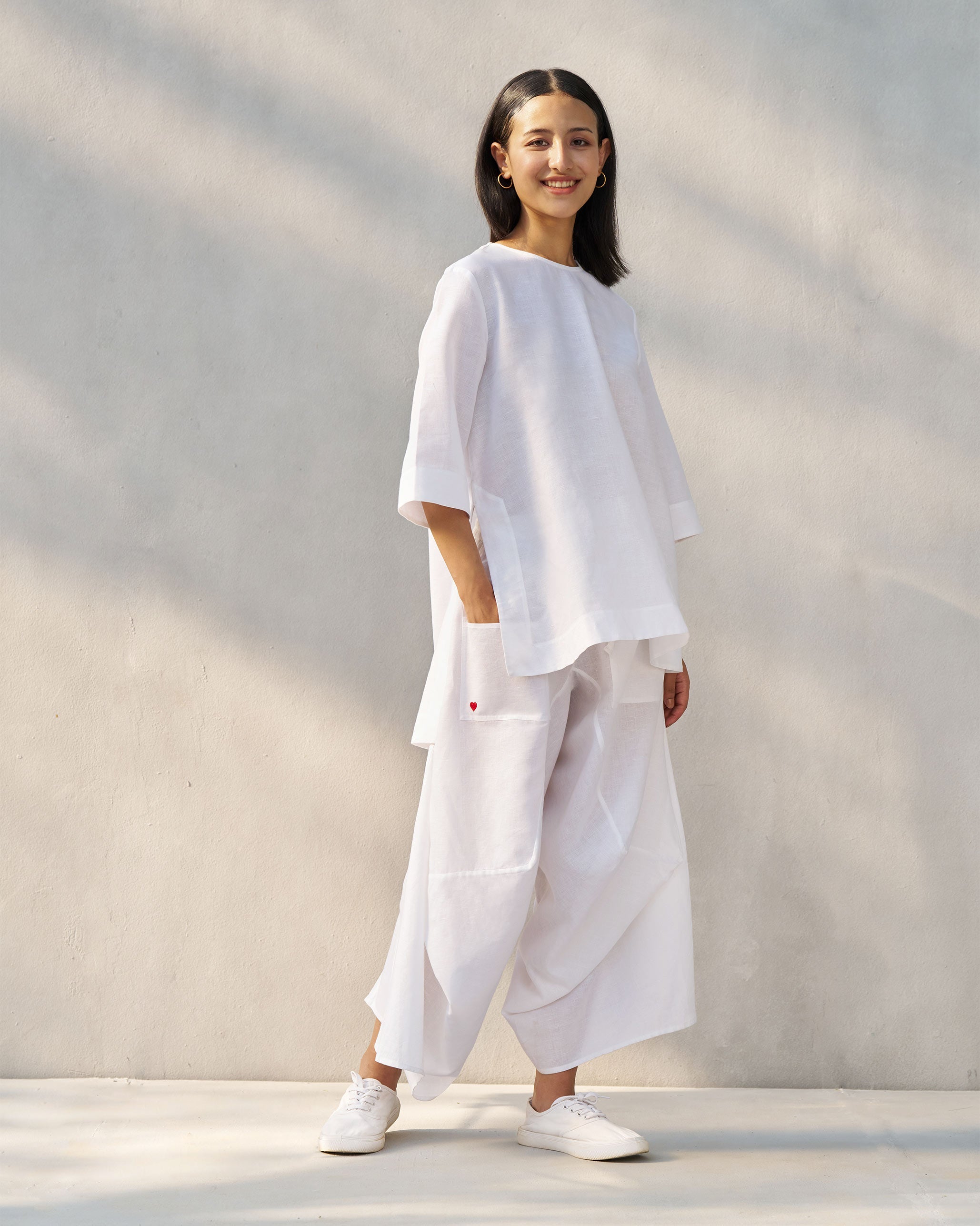 Yoka Trousers - White