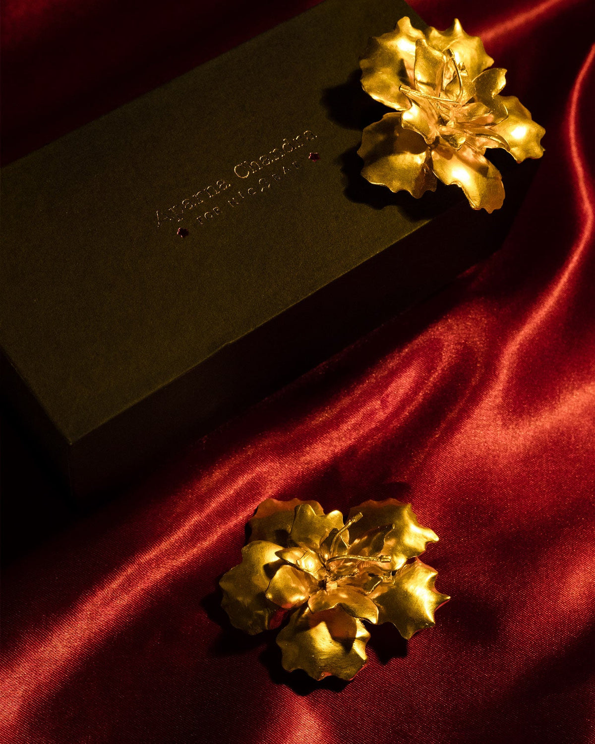 Gudhal Earrings - Gold