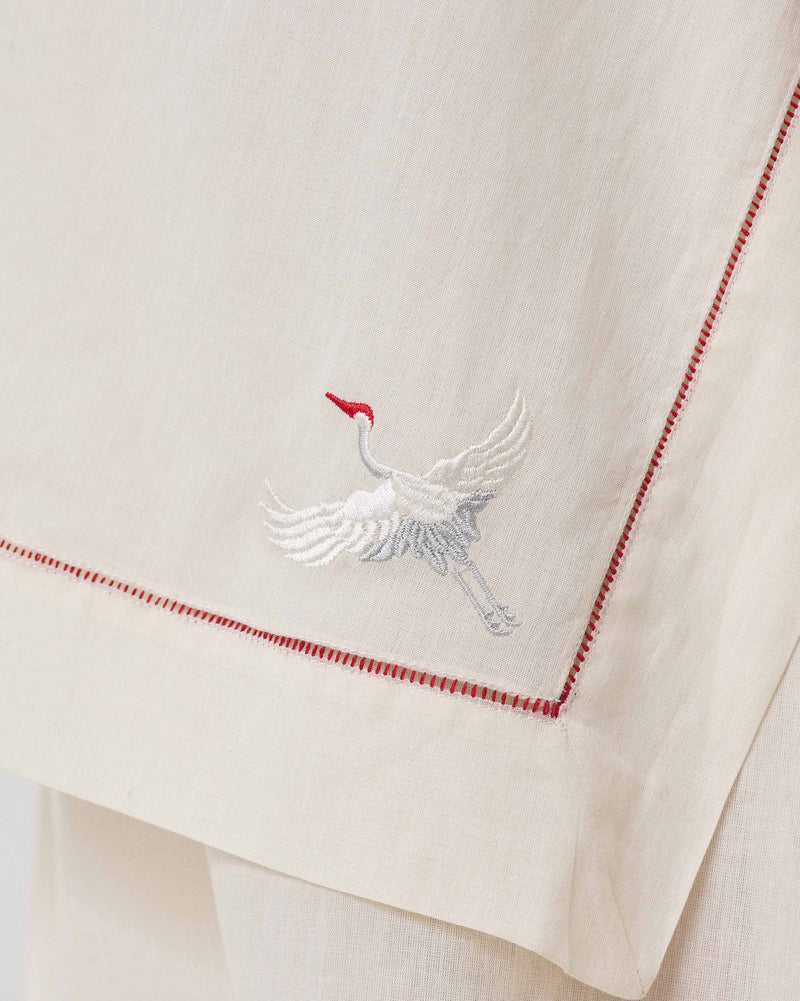 The Hana Kaftan Set - Ivory