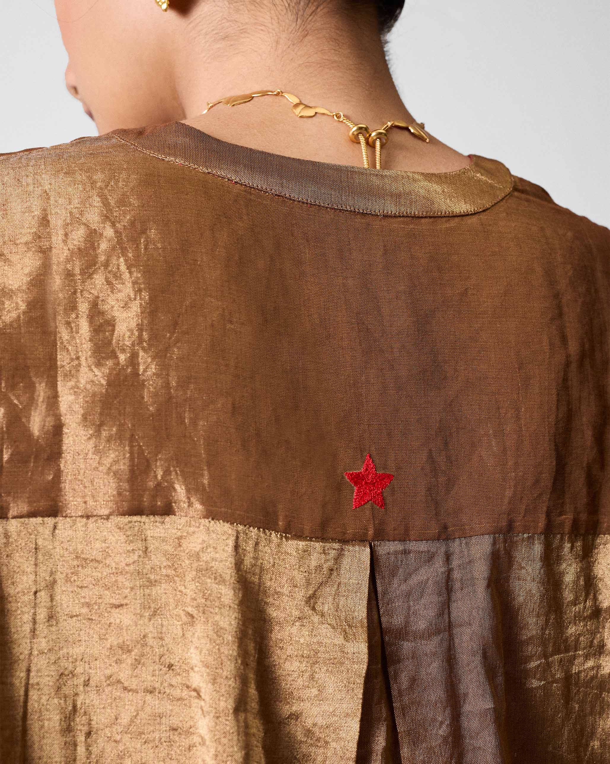 The Lazy Sunday Tunic Set - Gold