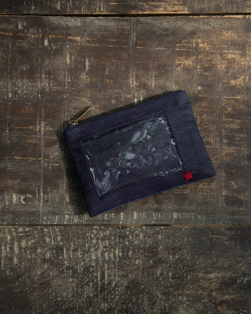 Starry Night ID Pouch - Denim Blue