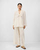 The Necktie Set - Ivory Embroidered