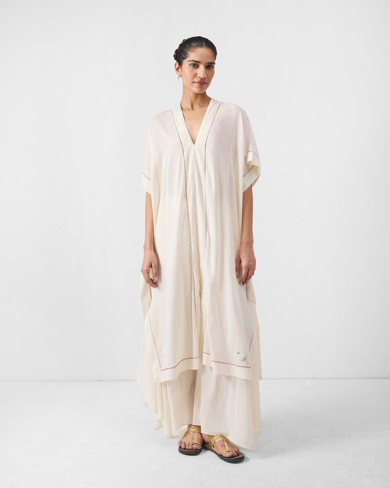 The Hana Kaftan Set - Ivory