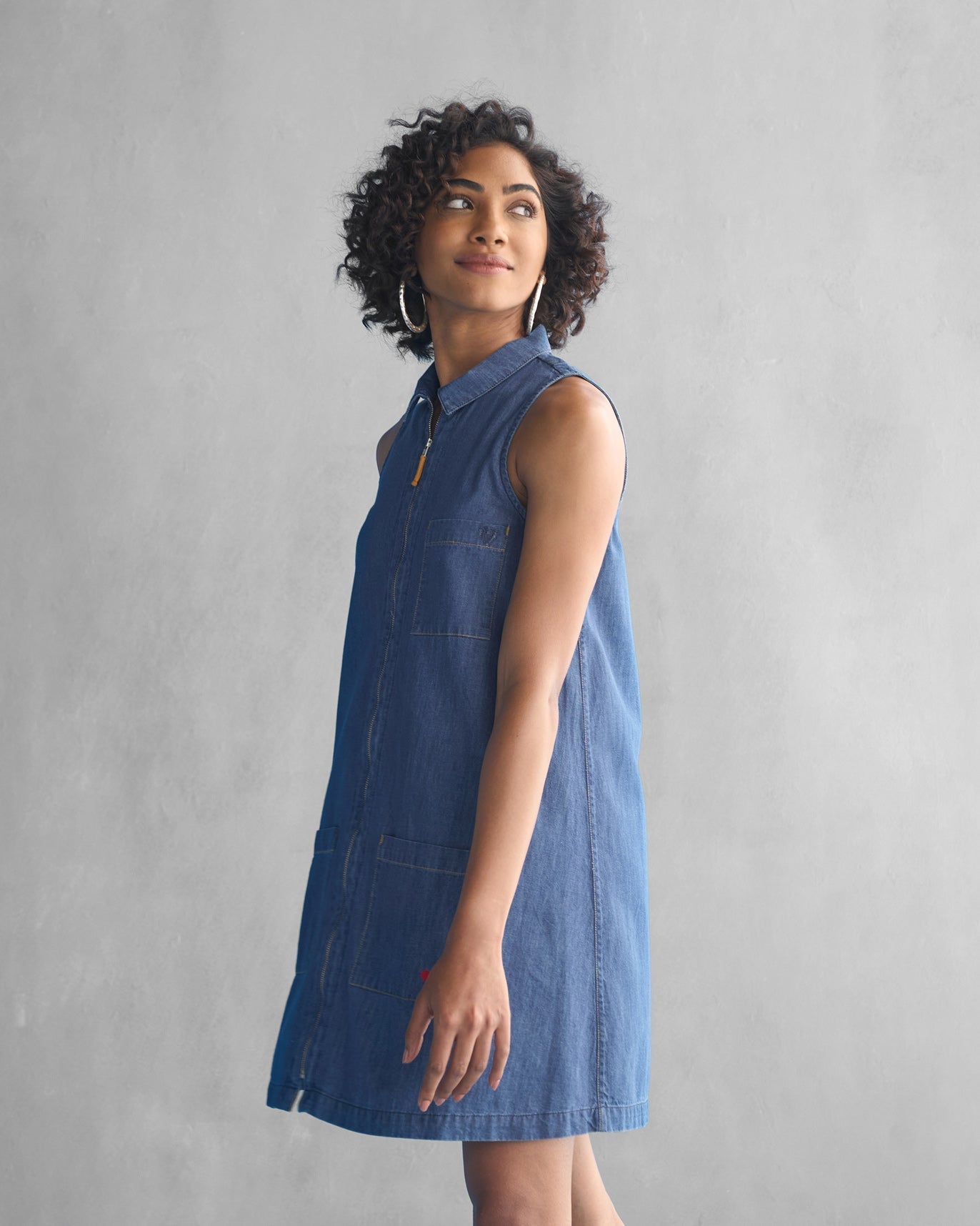 Aung Dress - Blue