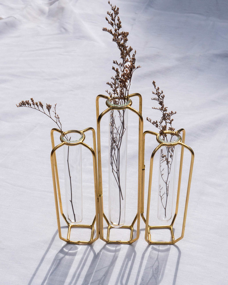 Test Tube Vase (Set of 3)