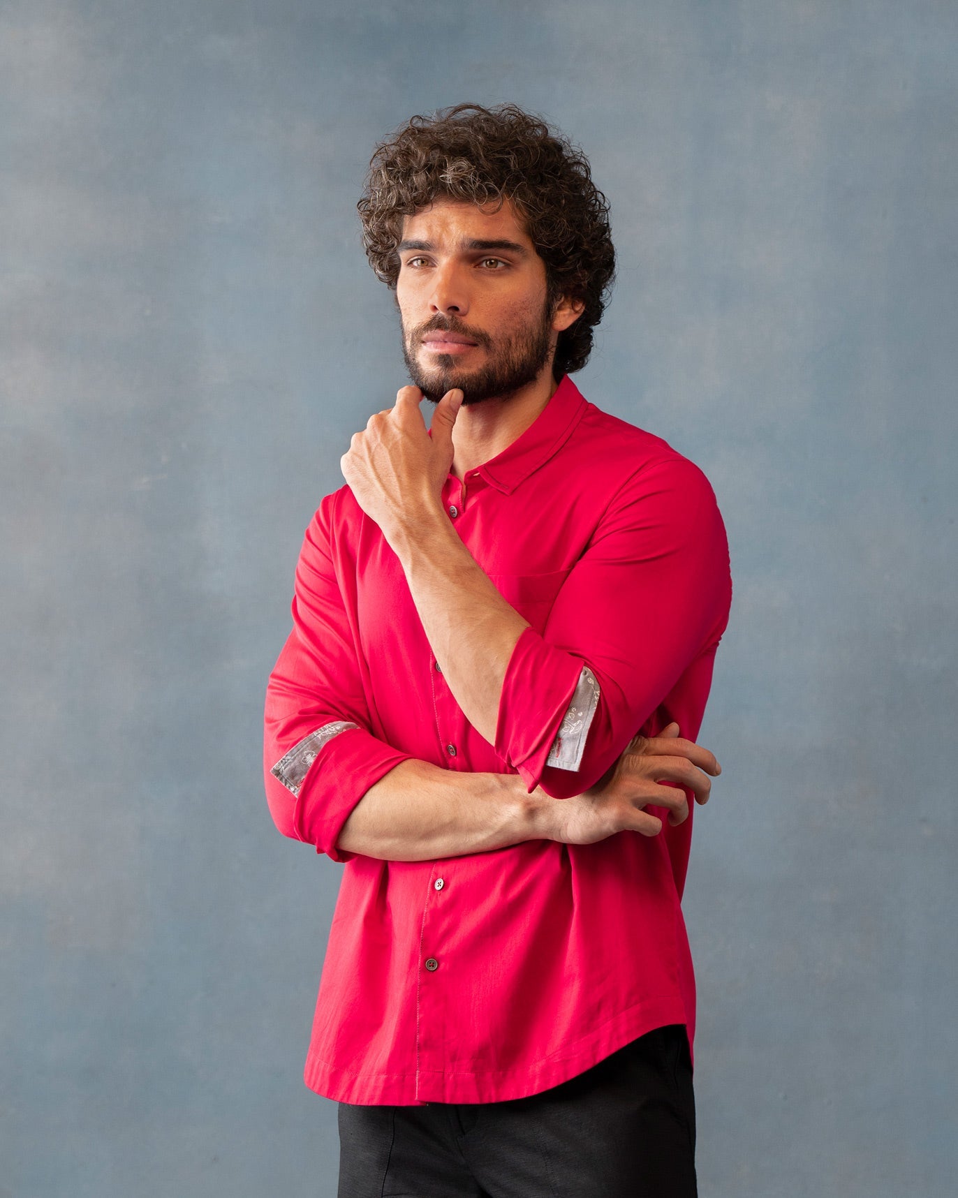 Zenith Pocket Shirt - Fuchsia