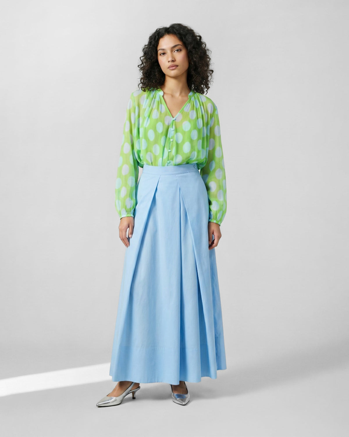 Leni Pants - Ice Blue