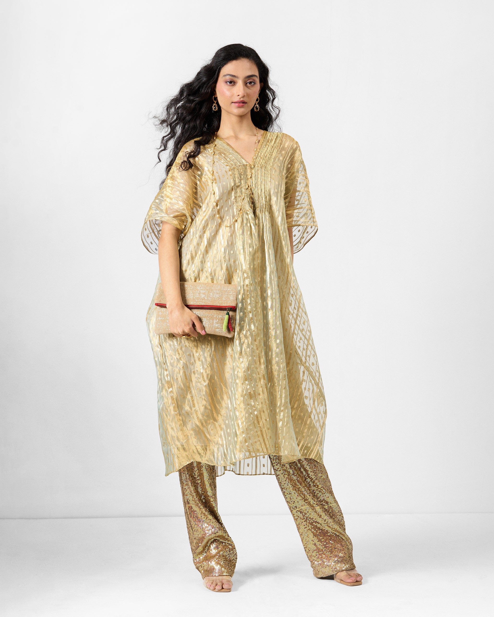 The Kolad Kaftan Set - Gold