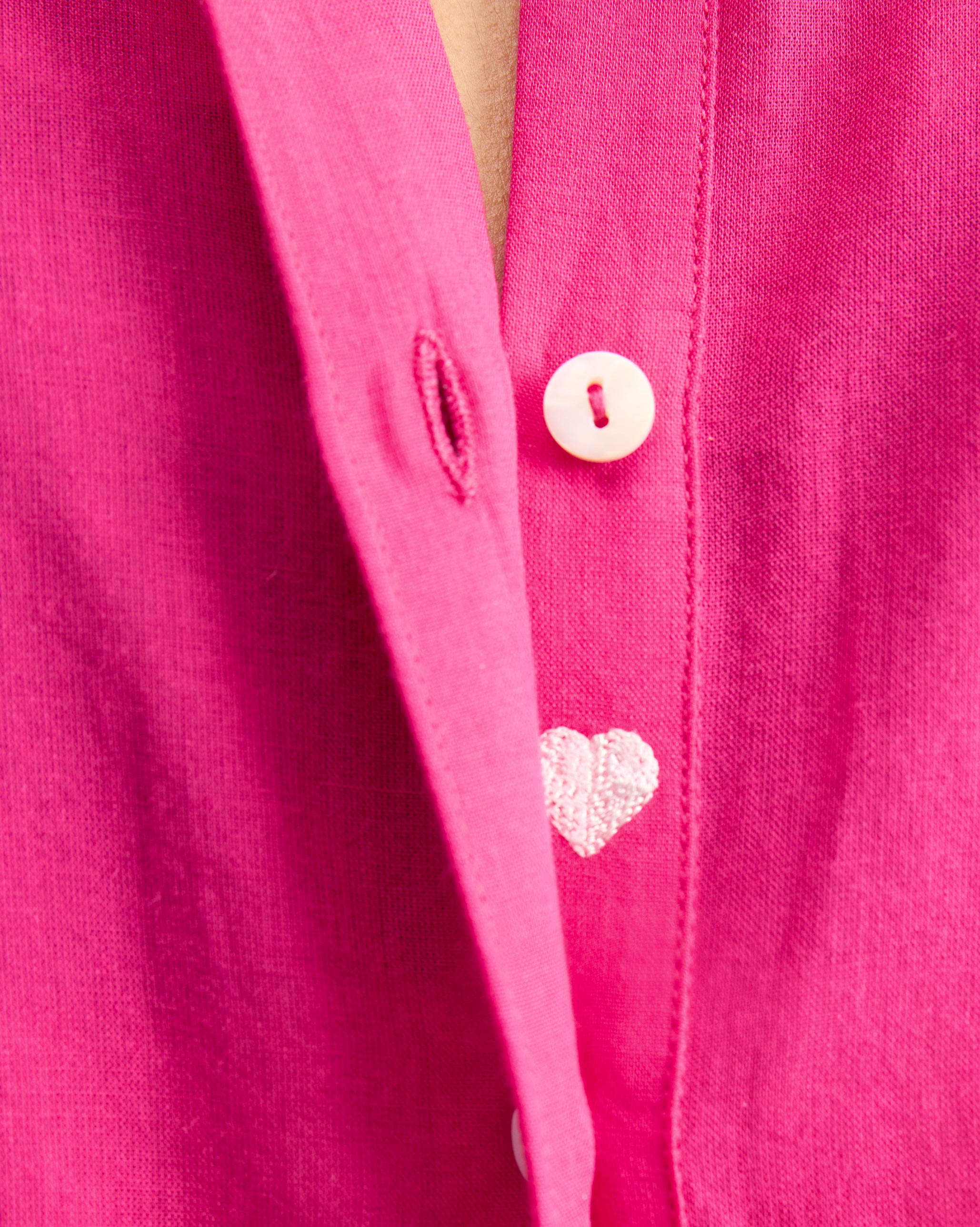 The Basic Long Kurta Set - Fuchsia