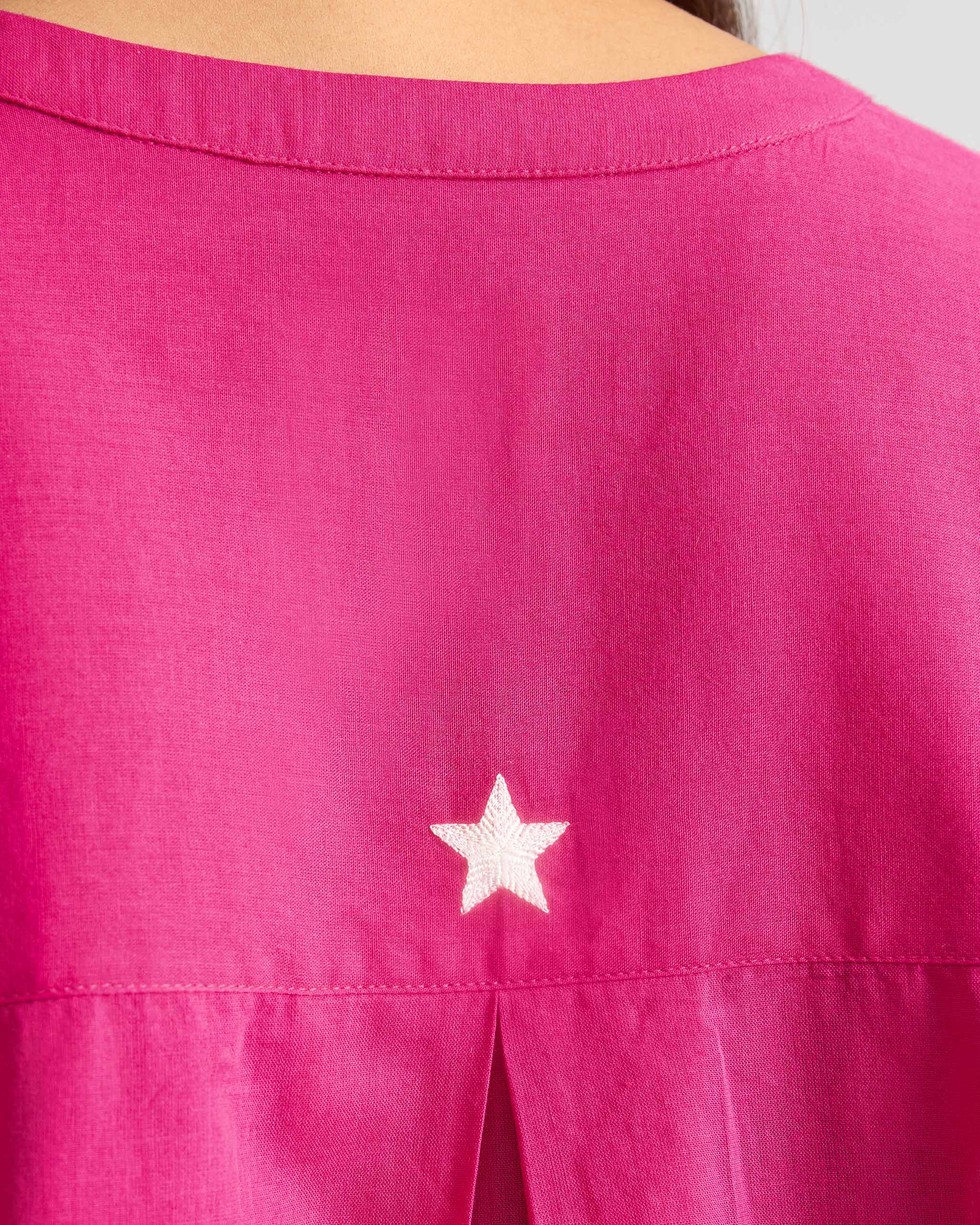 The Lazy Sunday Tunic Set - Fuchsia