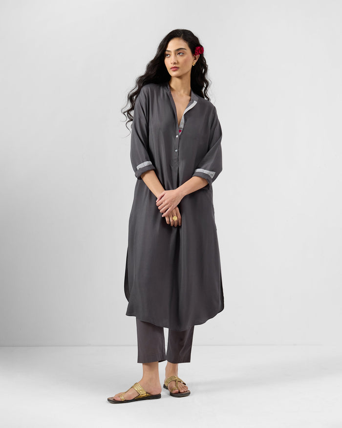 Basic Long Length Kurta Set
