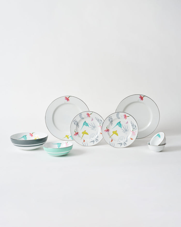 Botanical Dinner set (Set of 2)