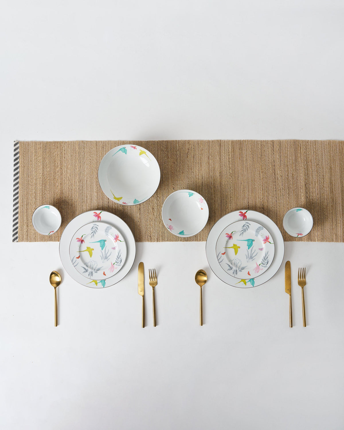 Botanical Dinner set (Set of 2)
