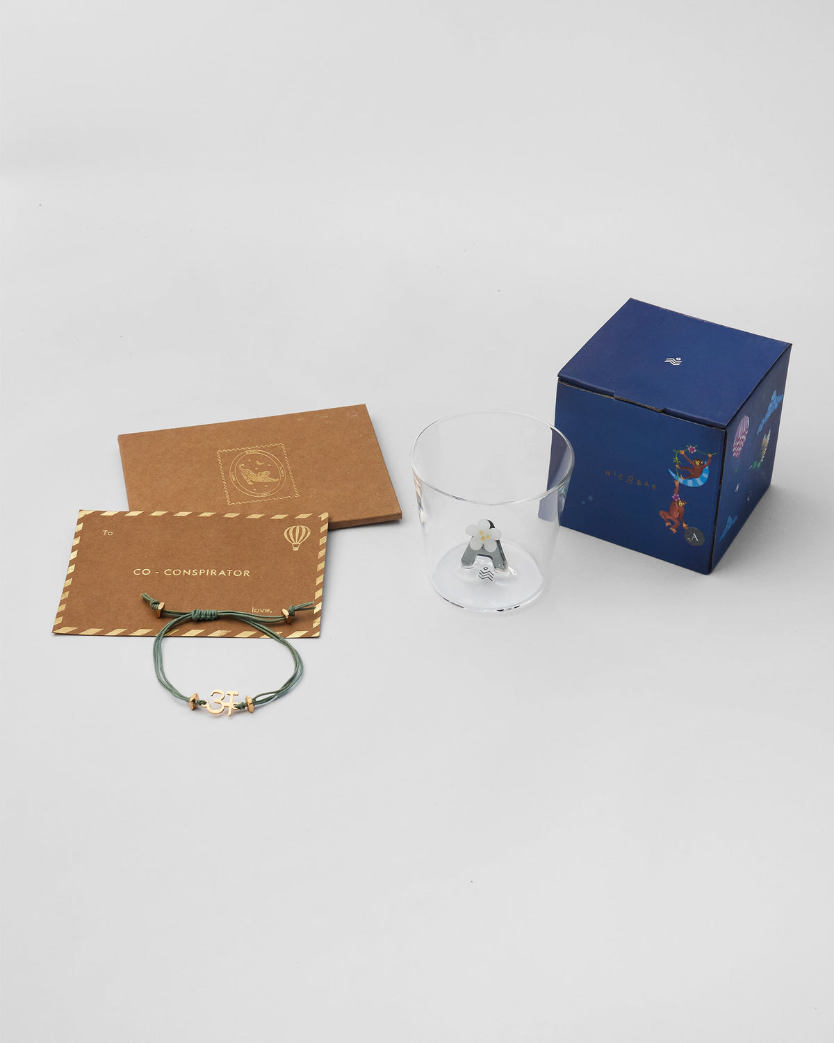 Alphabet A Rakhi Set