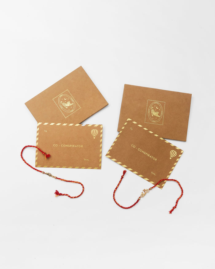 The Vintage Car Rakhi Set