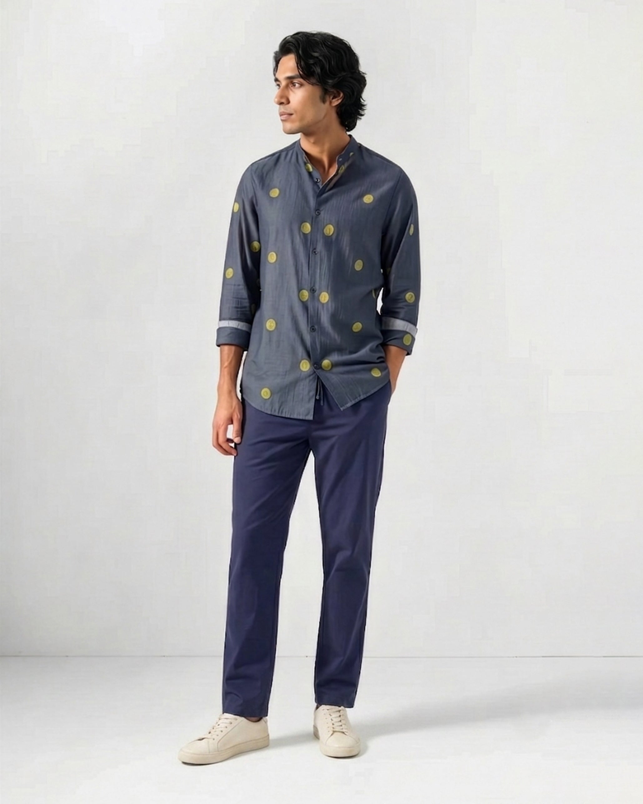 Pravah Trousers - Navy