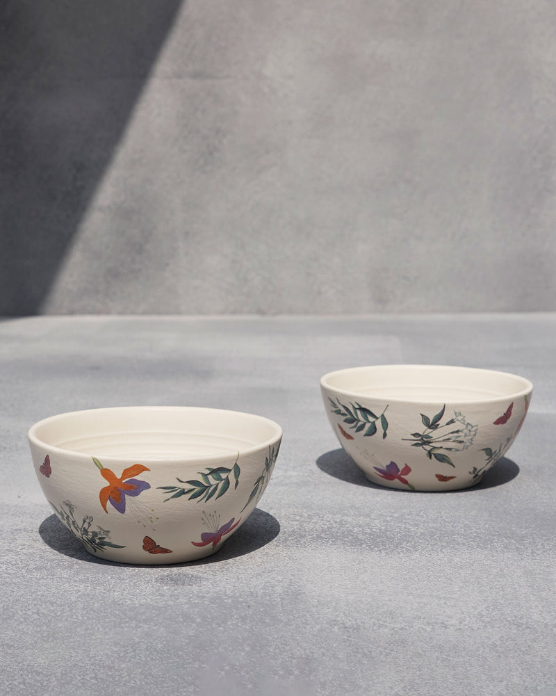 Botanical Cereal Bowl (Set of 2)