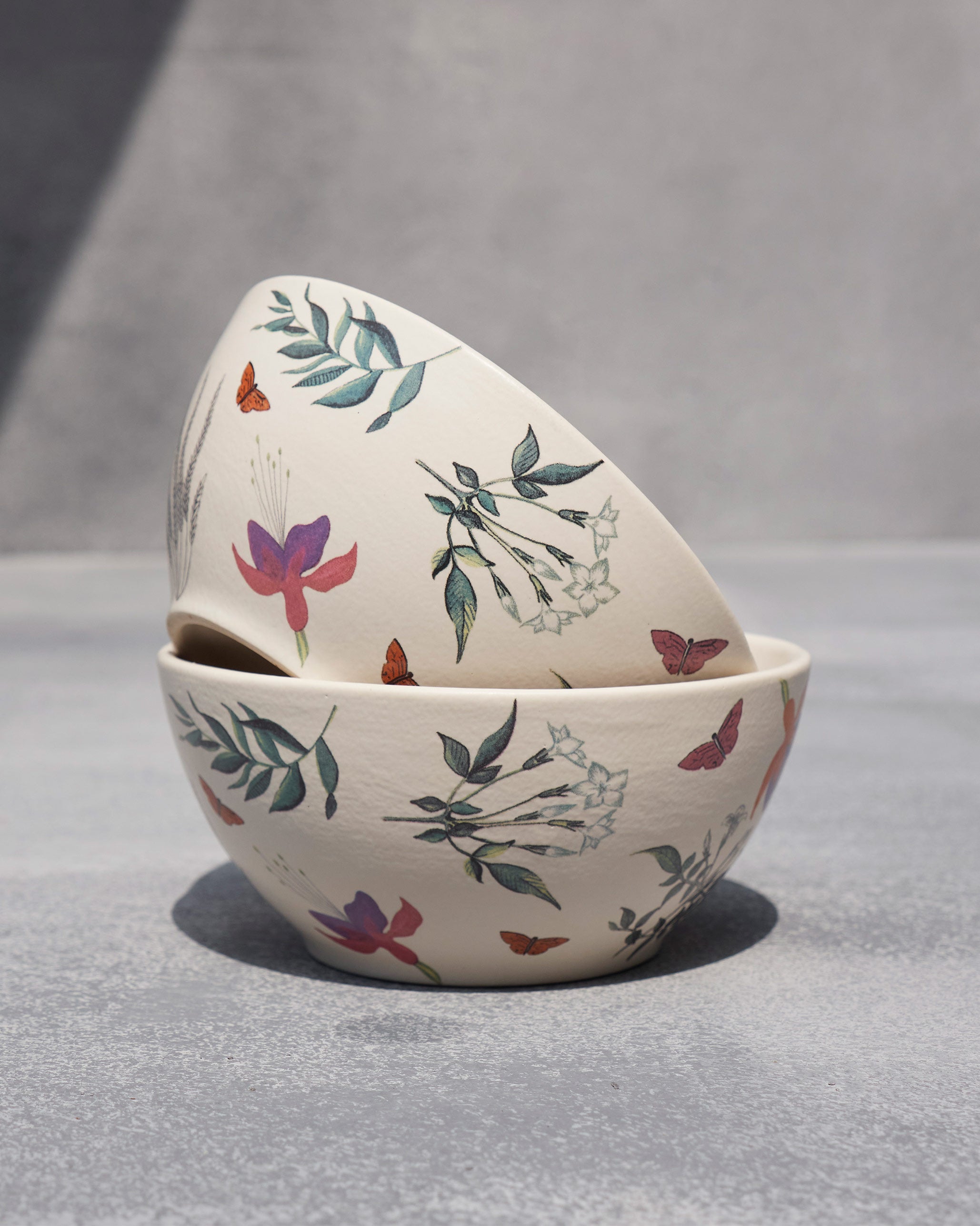 Botanical Cereal Bowl (Set of 2)