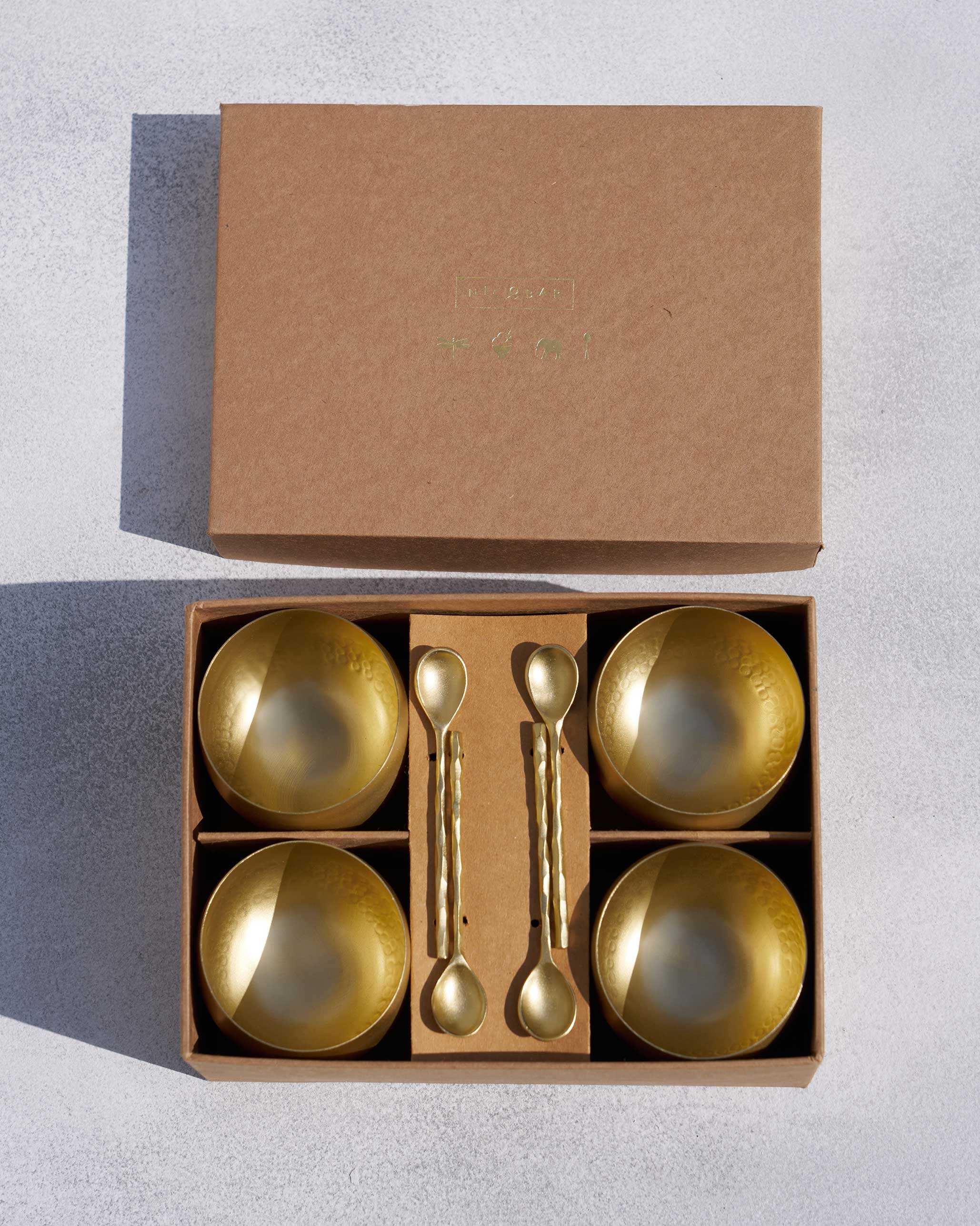 Gelato Cup & Spoon (Set of 4) - TSSxNB