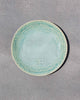 Coco Palm Quarter Plate - Aqua