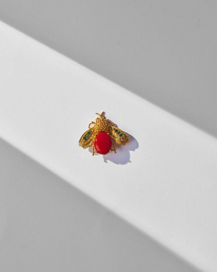 Bug Brooch - Gold