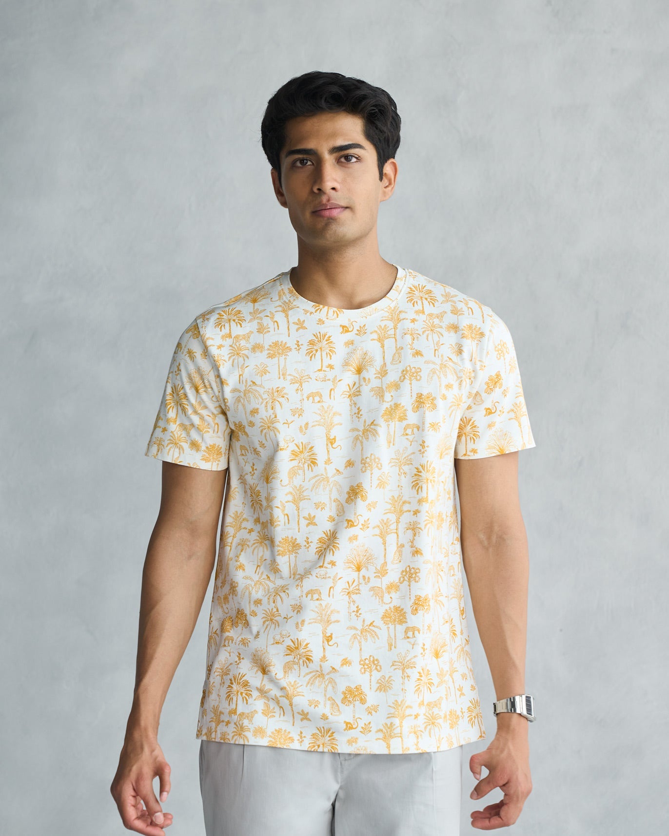 NicoLand T-shirt - Ivory & Ochre