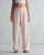 High Waist Pants - Pink & White