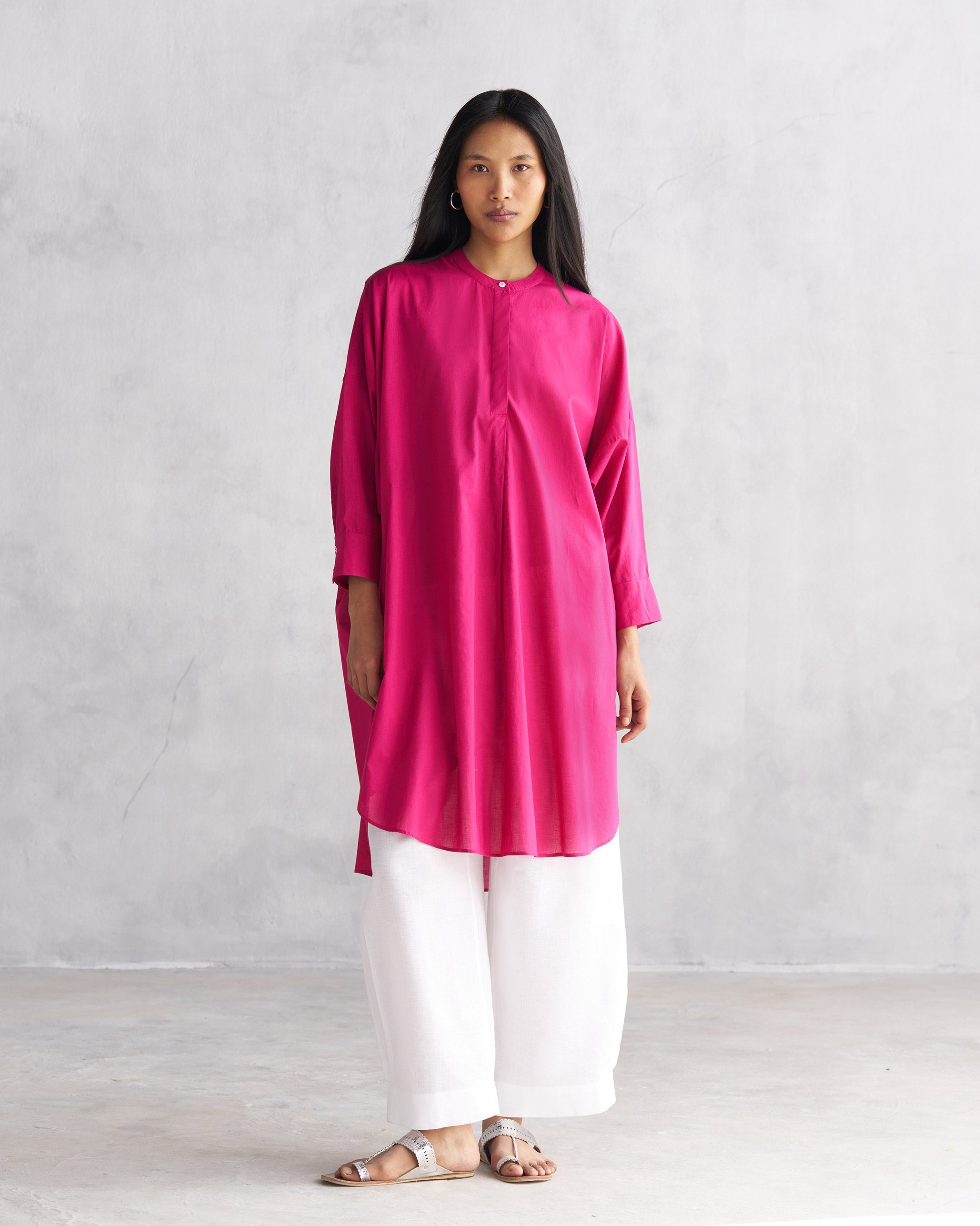 Lazy Sunday Tunic - Berry