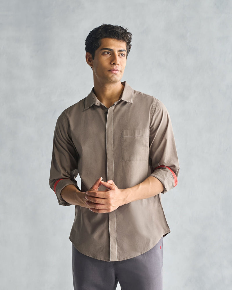 Plateau Shirt - Oak Brown