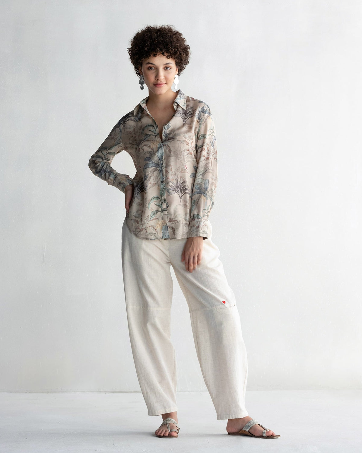 Full-length view of a Tropico Shirt worn by a person.