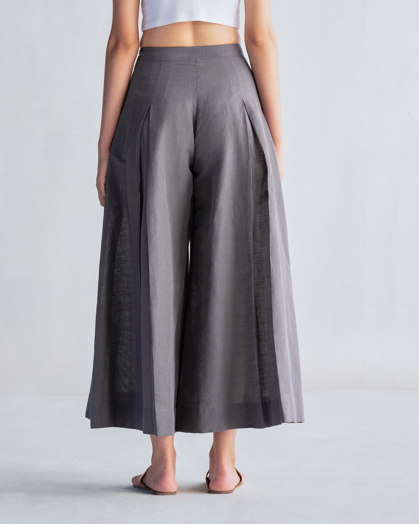 Fajita Flare Pants - Charcoal