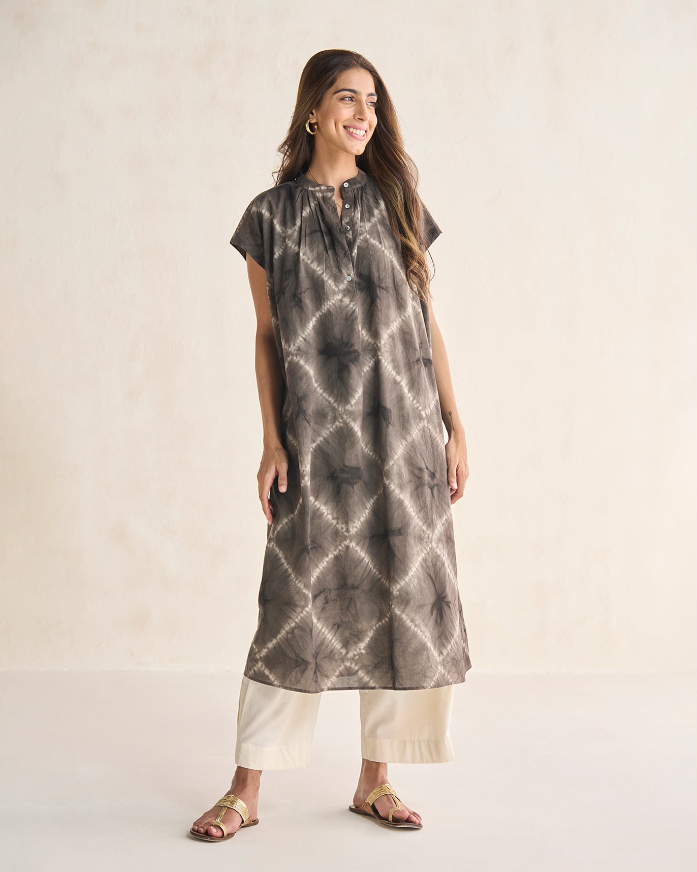 Ramen Kurta - Brown