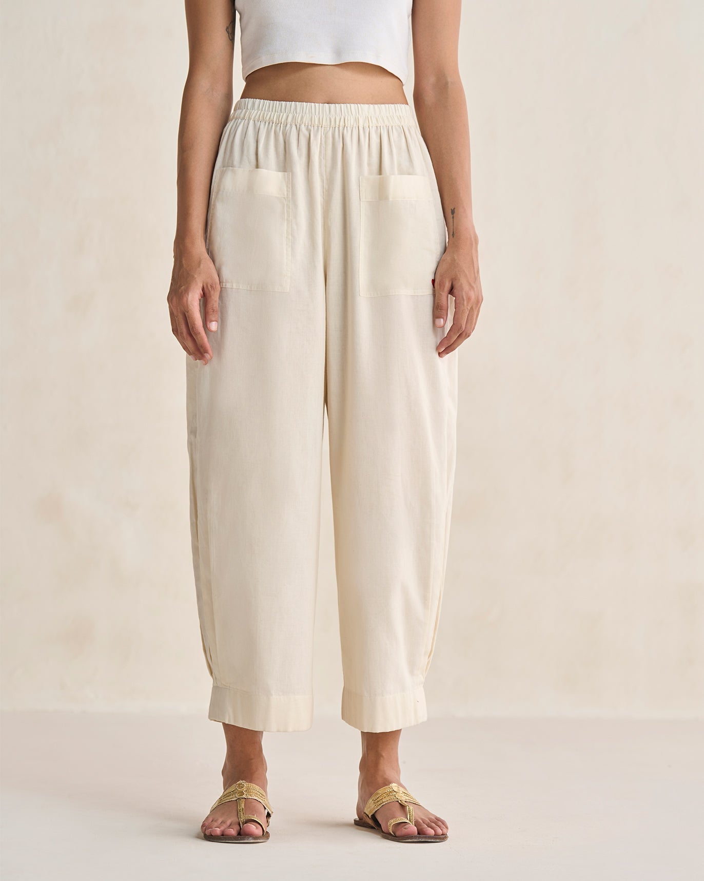 Serene Pants - Ivory