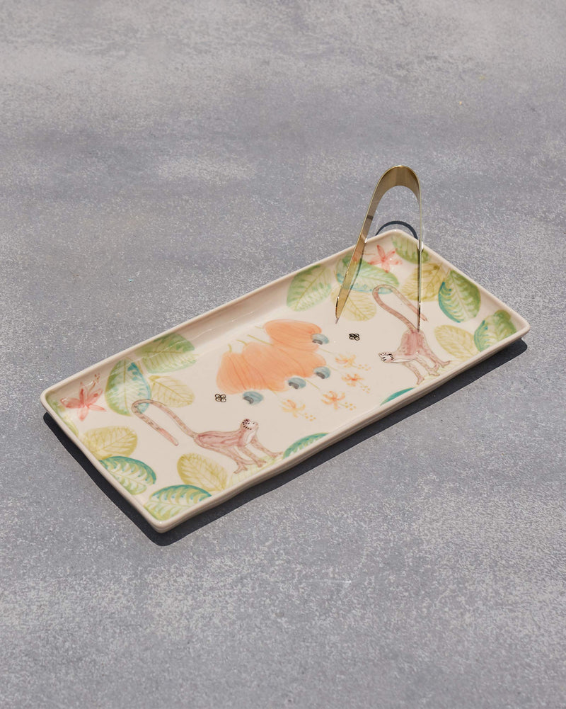 Tropico Jungle Tray with Tong