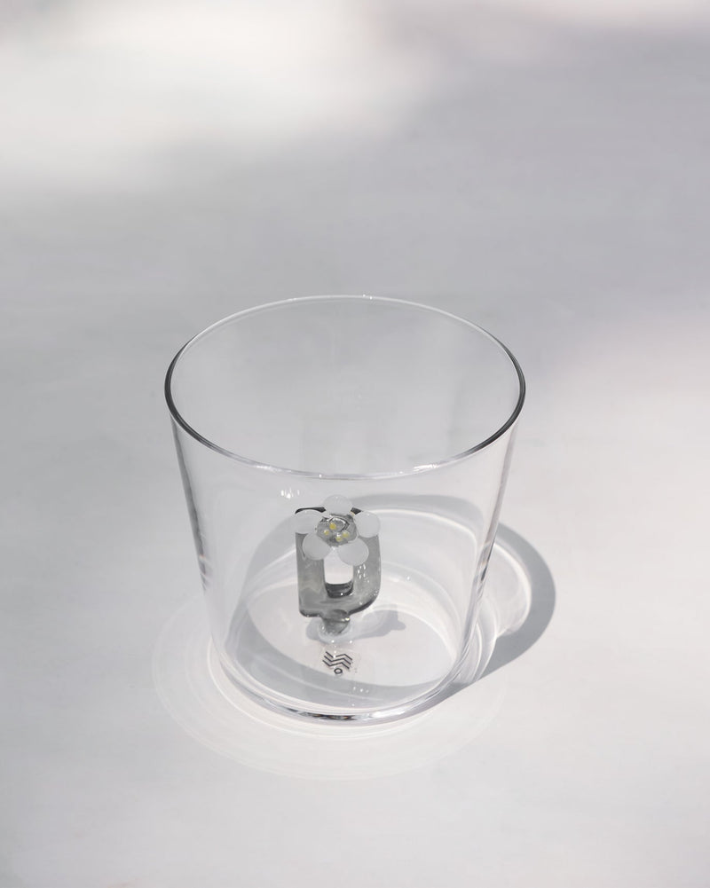 Alphabet Glass - D