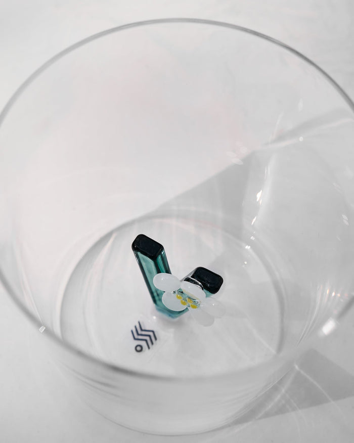 Alphabet Glass - V