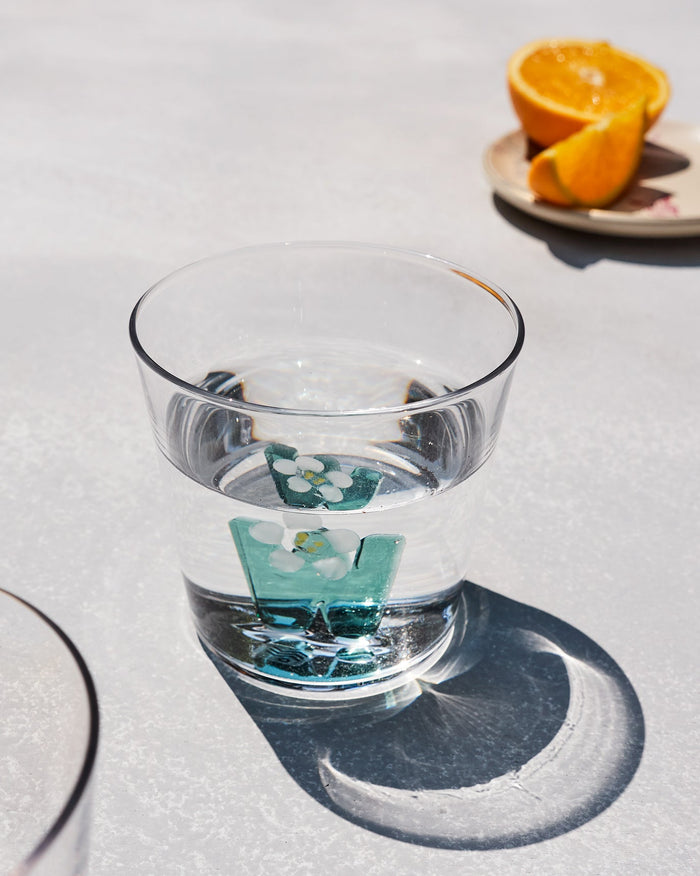 Alphabet Glass - W