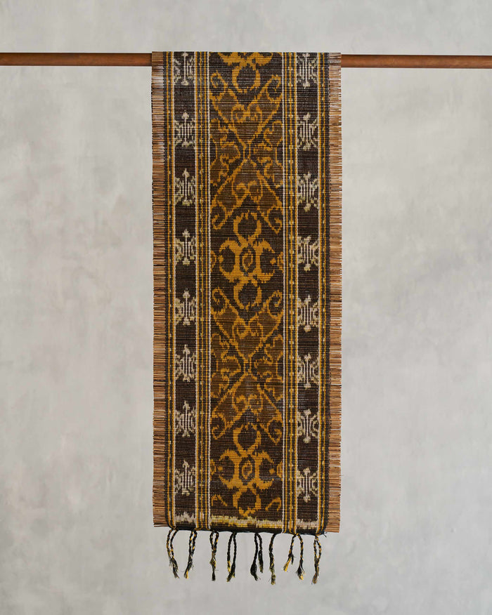 Sitara Ikat Runner - Yellow