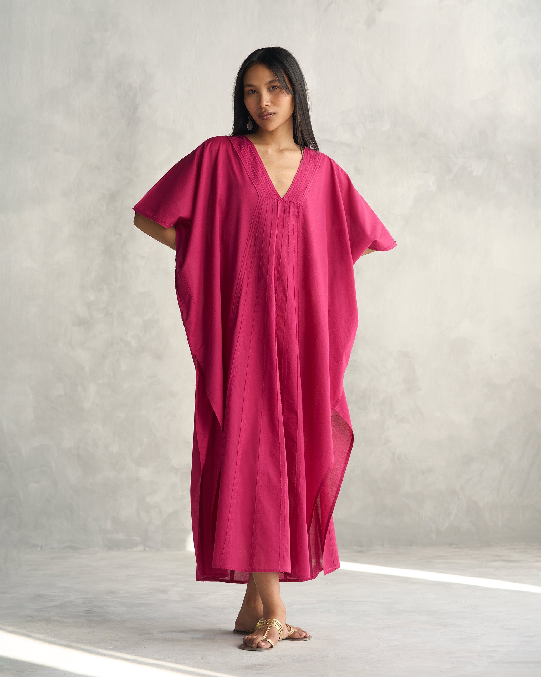 Tulum Kaftan - Berry