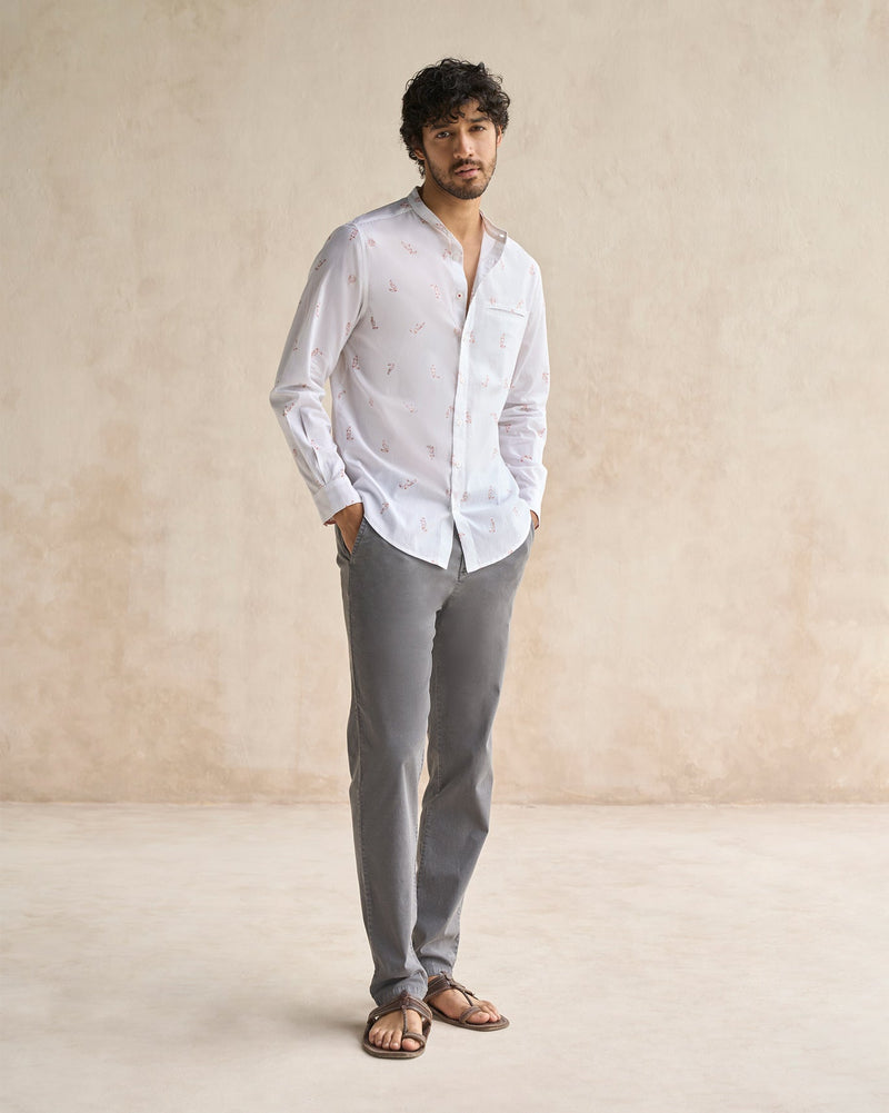 Slim Fit Shirt - White