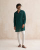 Bouquet Kurta - Teal