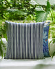 Golden Palm Cushion Cover - Indigo