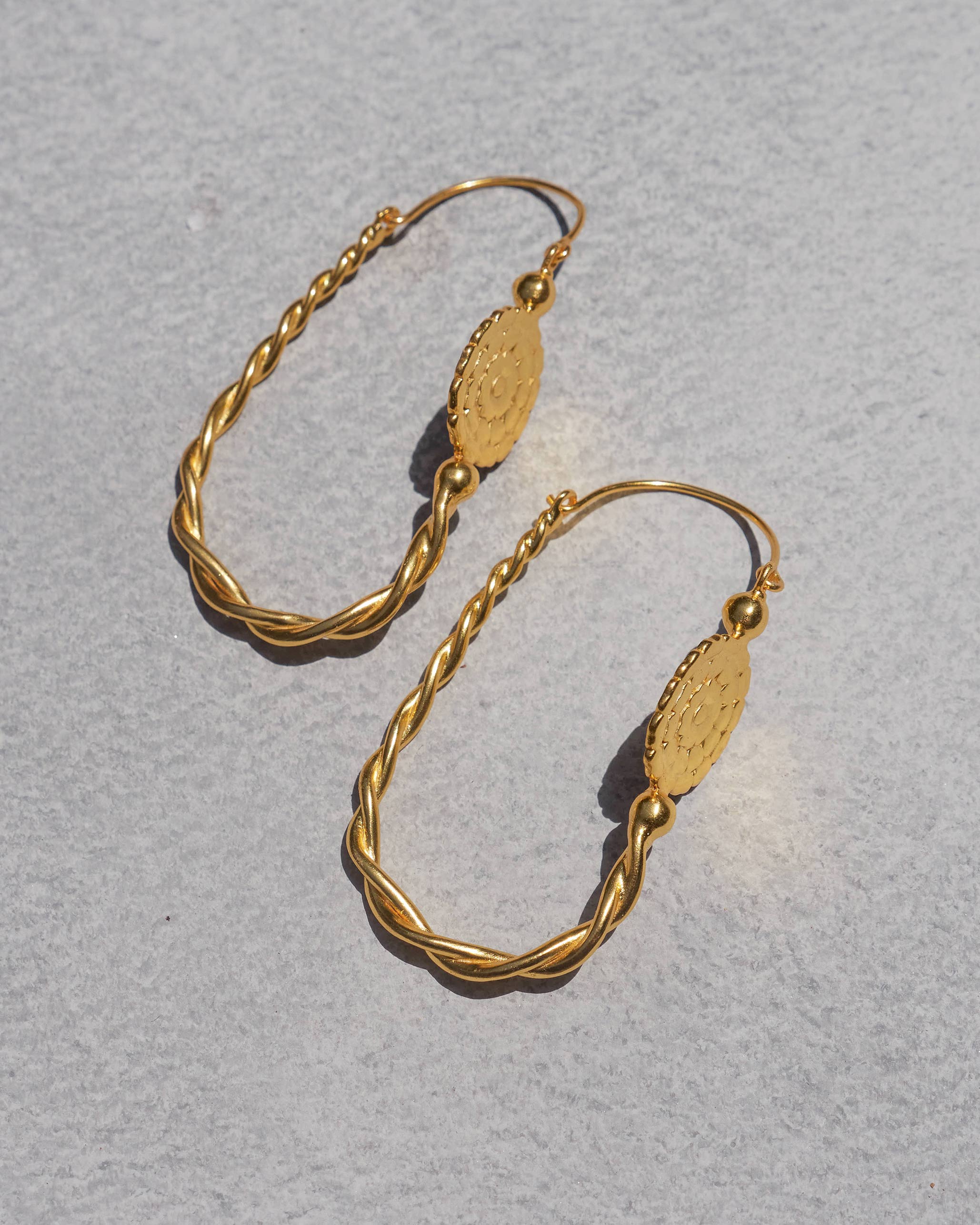 Pankhuri Earrings - Gold