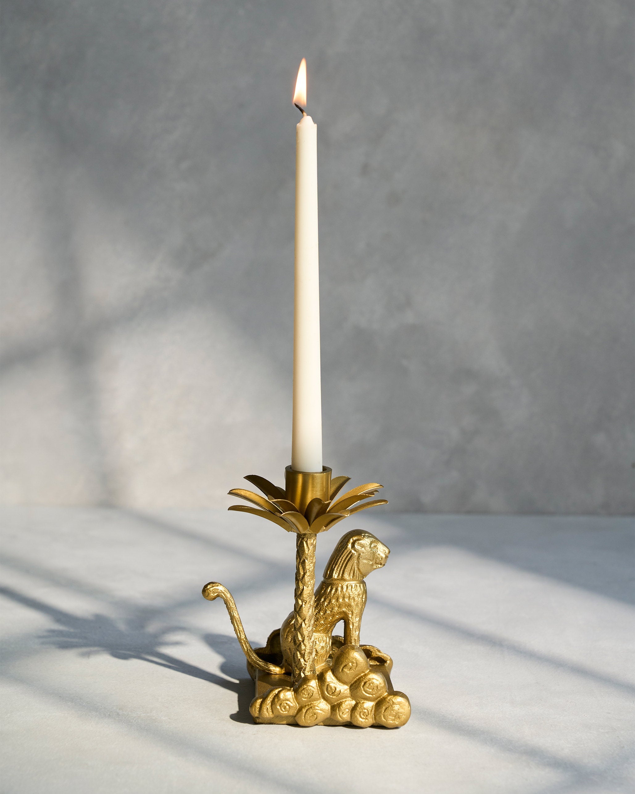 Leopard Candle Holder