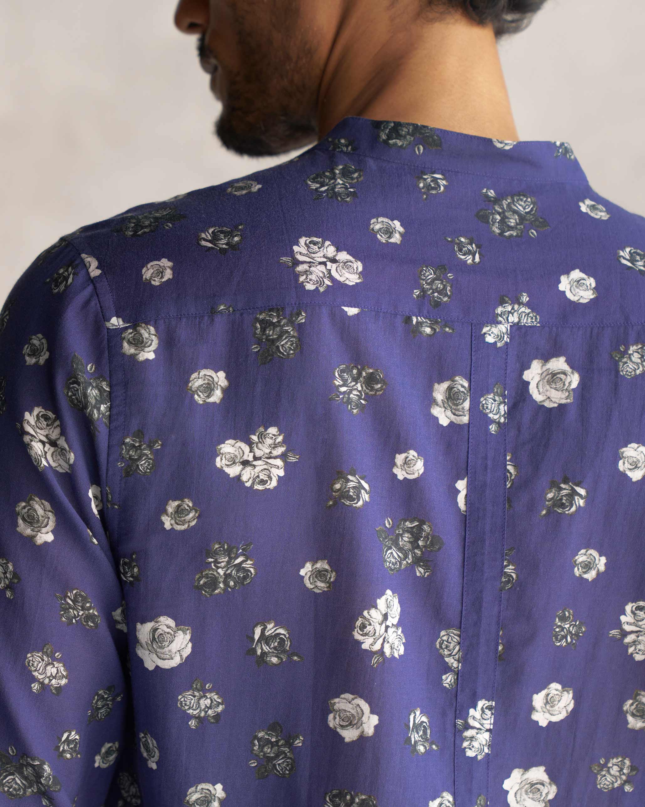 Nawab Shirt - Blue