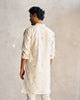 Neckband Kurta - Ivory