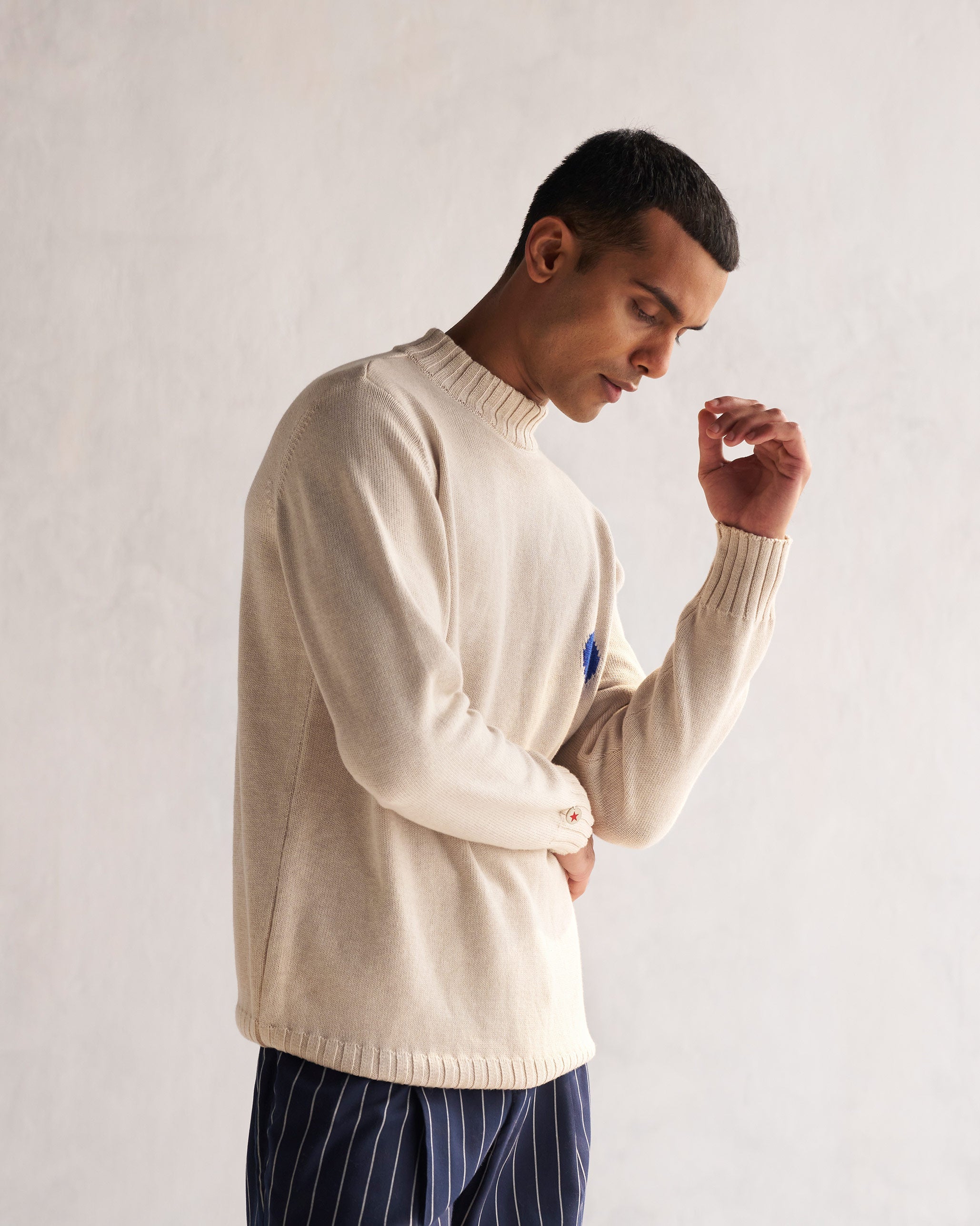 Coast Crew-Neck Sweater - Oatmeal